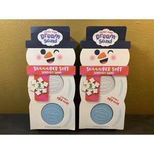 Dream Sand Chuckle & Roar Sensory Sand Two 3 Pack Arts and Multicolor Play Sand